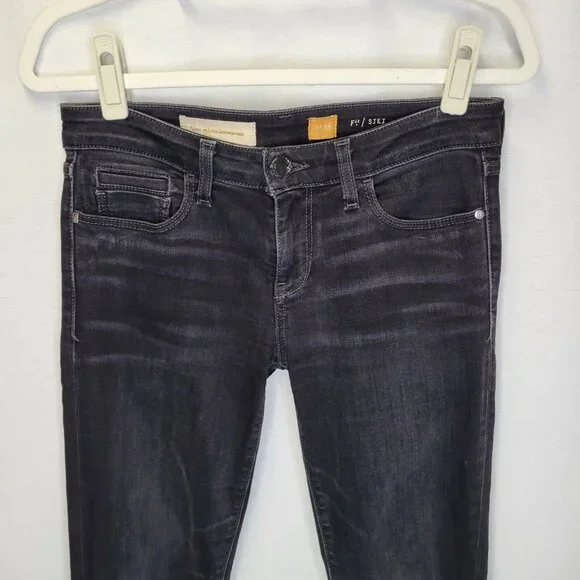 Pilcro And The Letterpress Women's Size 26 Jeans Stet Black AS IS - Picture 3 of 9